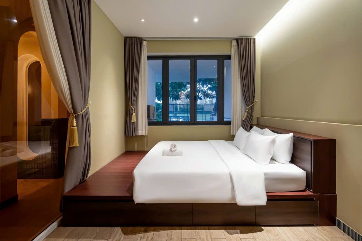 Villa Quận 2 Sài Gòn Odwin75 - Khu vực phòng ngủ