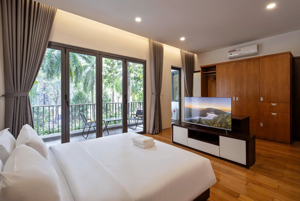 Villa Quận 7 Sài Gòn Odwin80 – Khu vực phòng ngủ