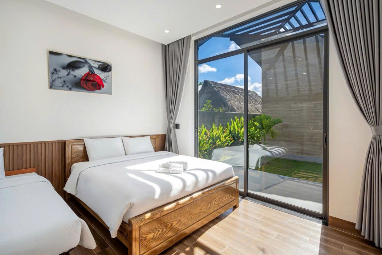 Villa Long Hải ST4 – Khu vực phòng ngủ