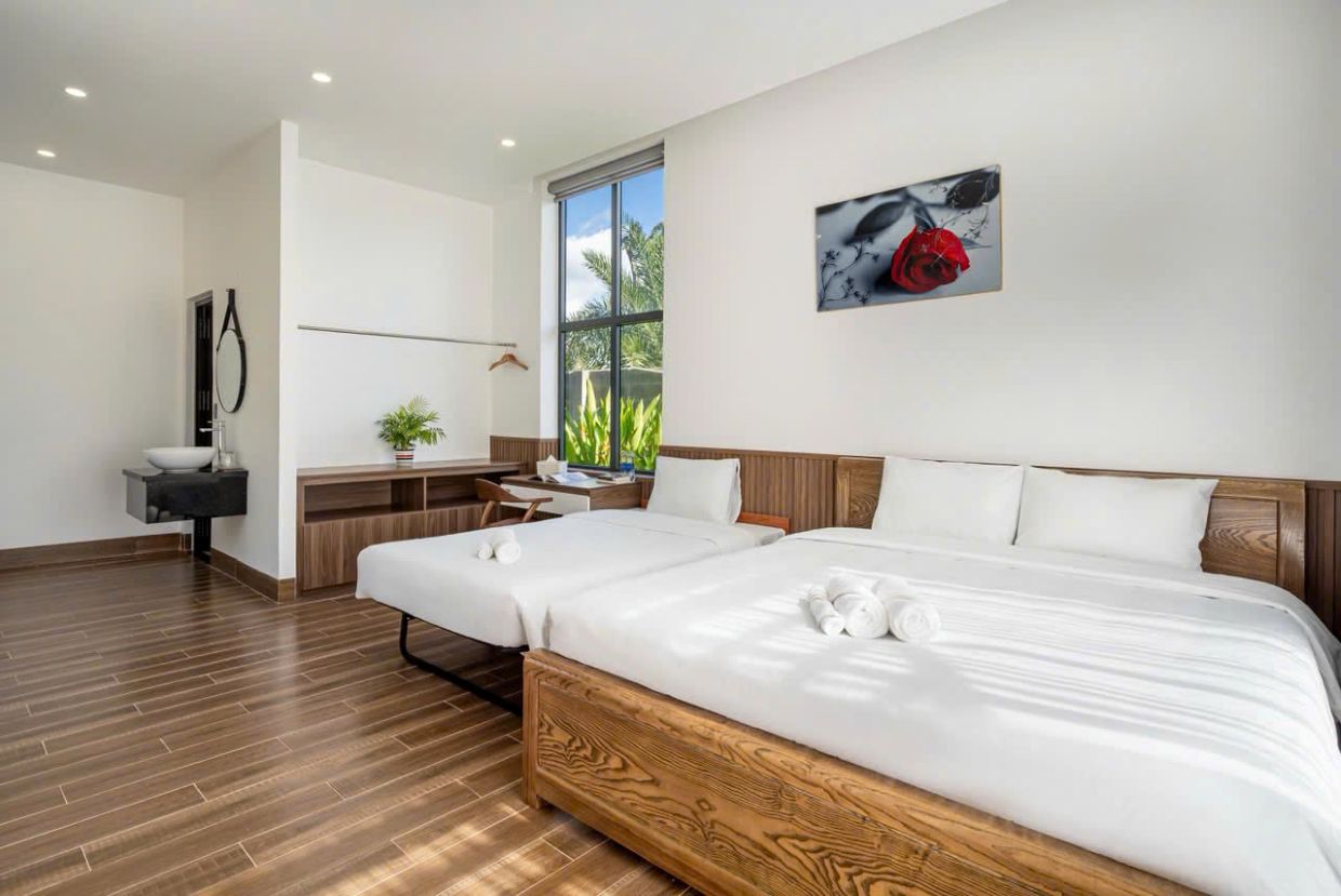 Villa Long Hải ST4 – Khu vực phòng ngủ