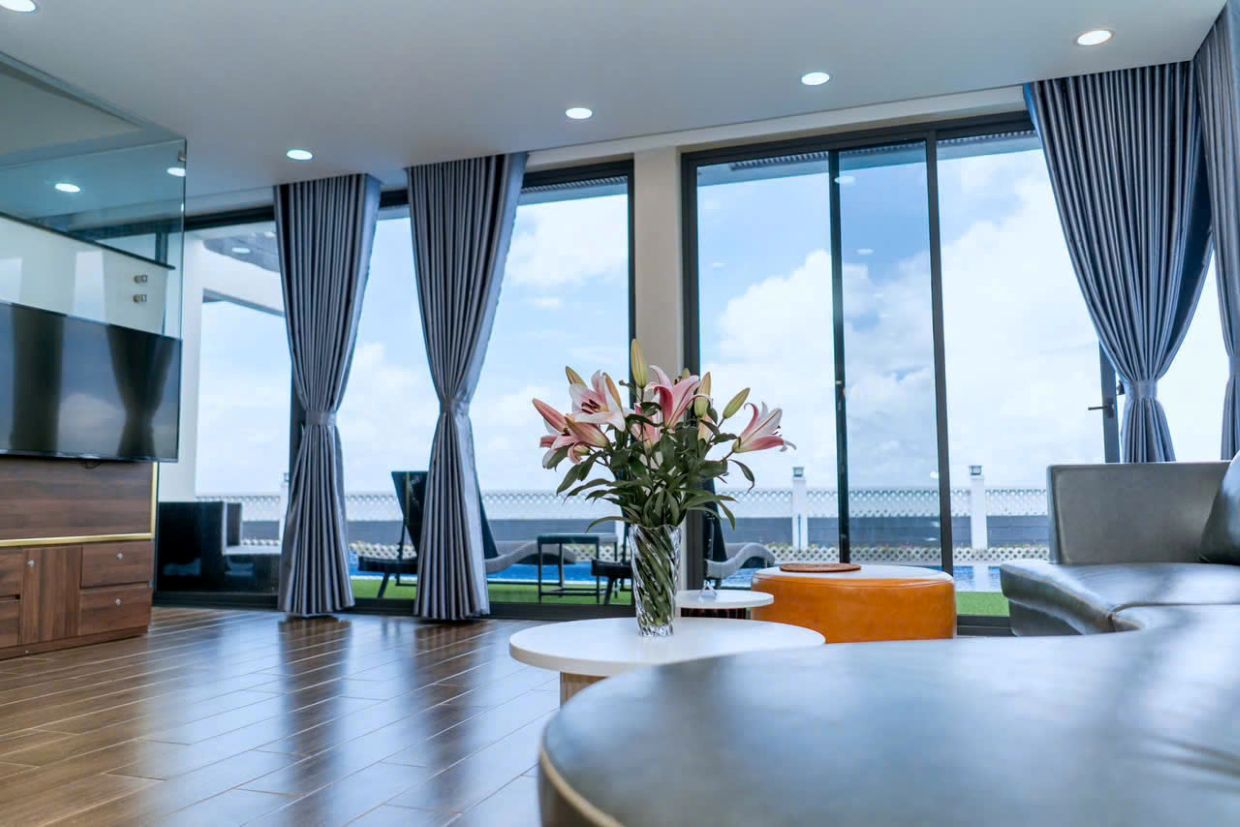 Villa Oceanami 5PN05 – Khu vực phòng khách