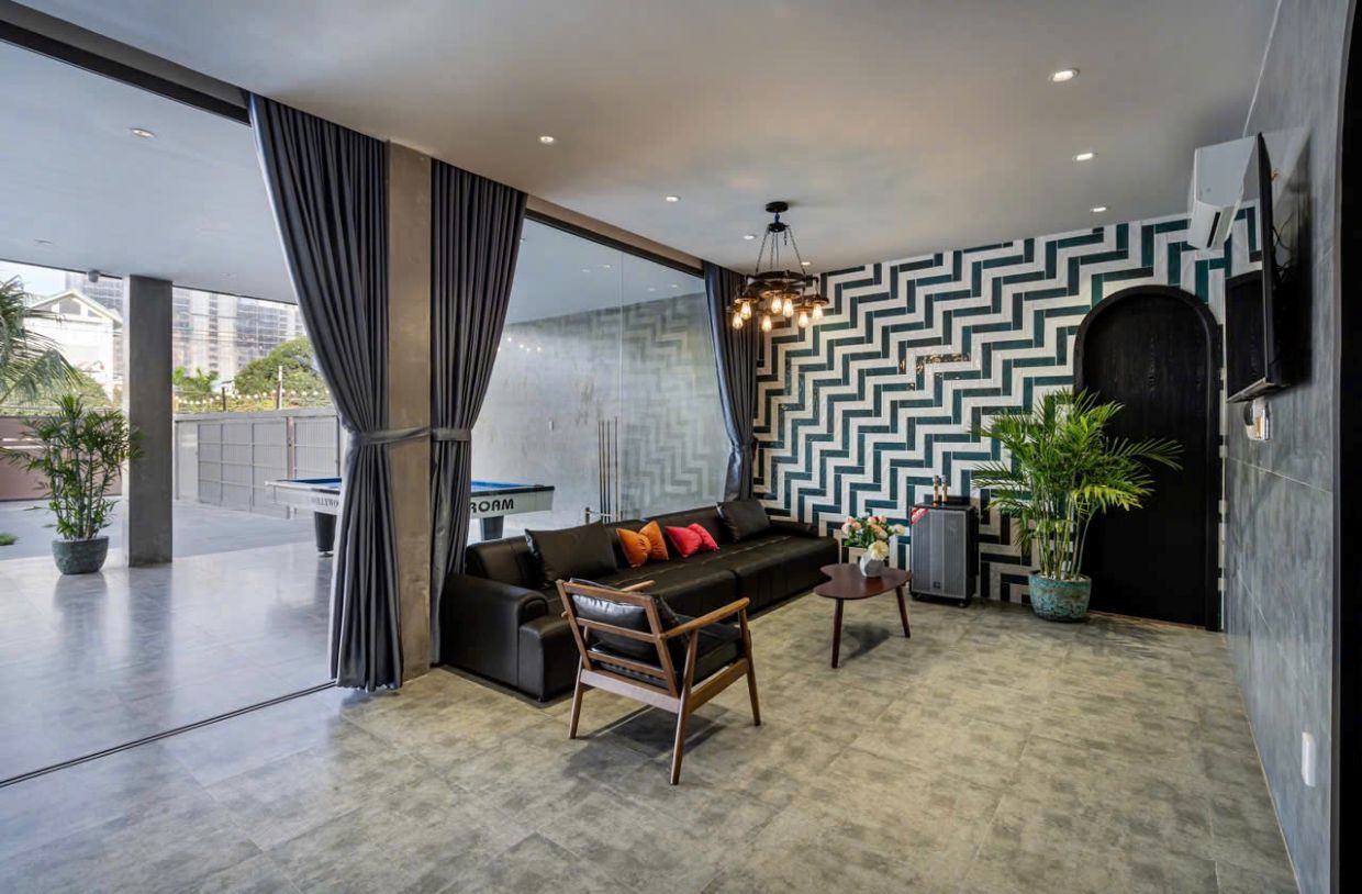 Villa Odwin 16HT - Khu vực phòng khách