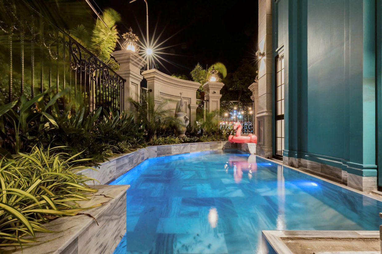 Villa Bãi Sau Odwin24PN - Khu vực hồ bơi