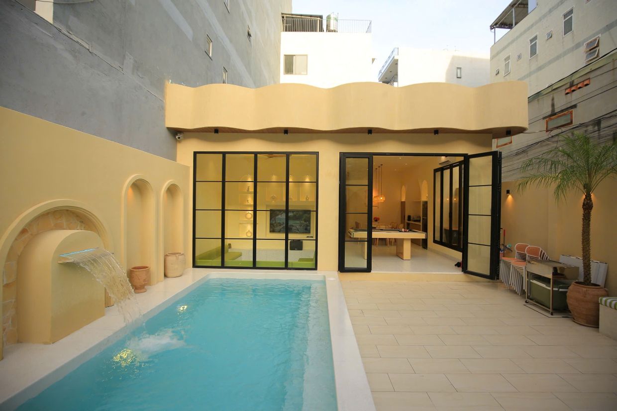 Villa Bãi Sau OdwinCS1 - Khu vực hồ bơi