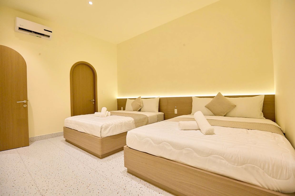 Villa Bãi Sau OdwinCS1 - Khu vực phòng ngủ