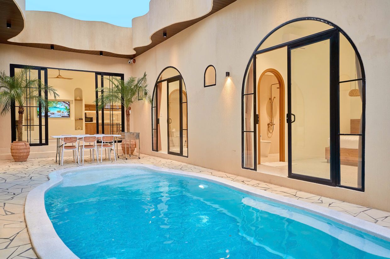 Villa Bãi Sau OdwinCS2 - Khu vực hồ bơi