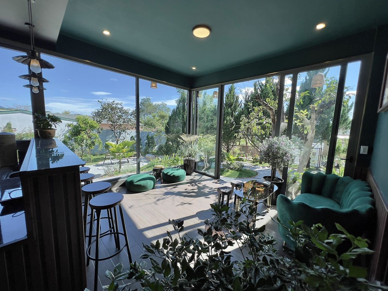 Villa Odwin Đà Lạt 42 – Khu vực phòng khách