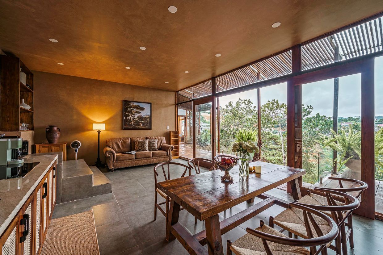 Villa Odwin Đà Lạt 45 - Khu vực phòng khách