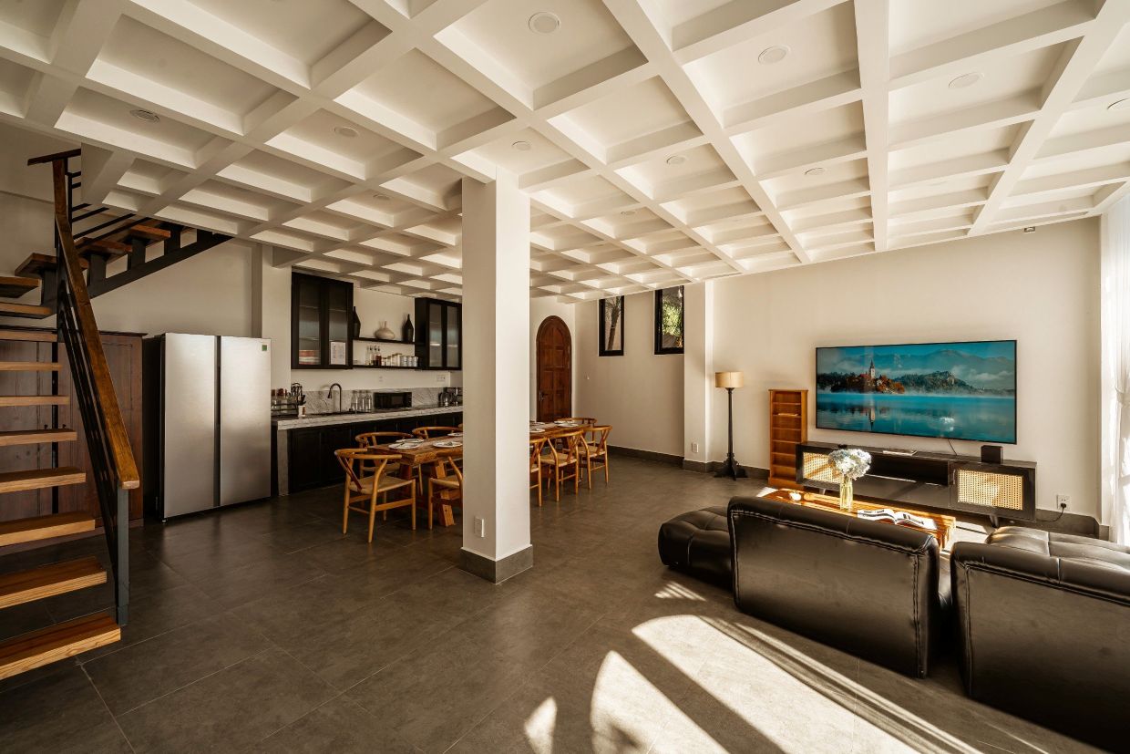 Villa Odwin Đà Lạt 46 - Khu vực phòng khách