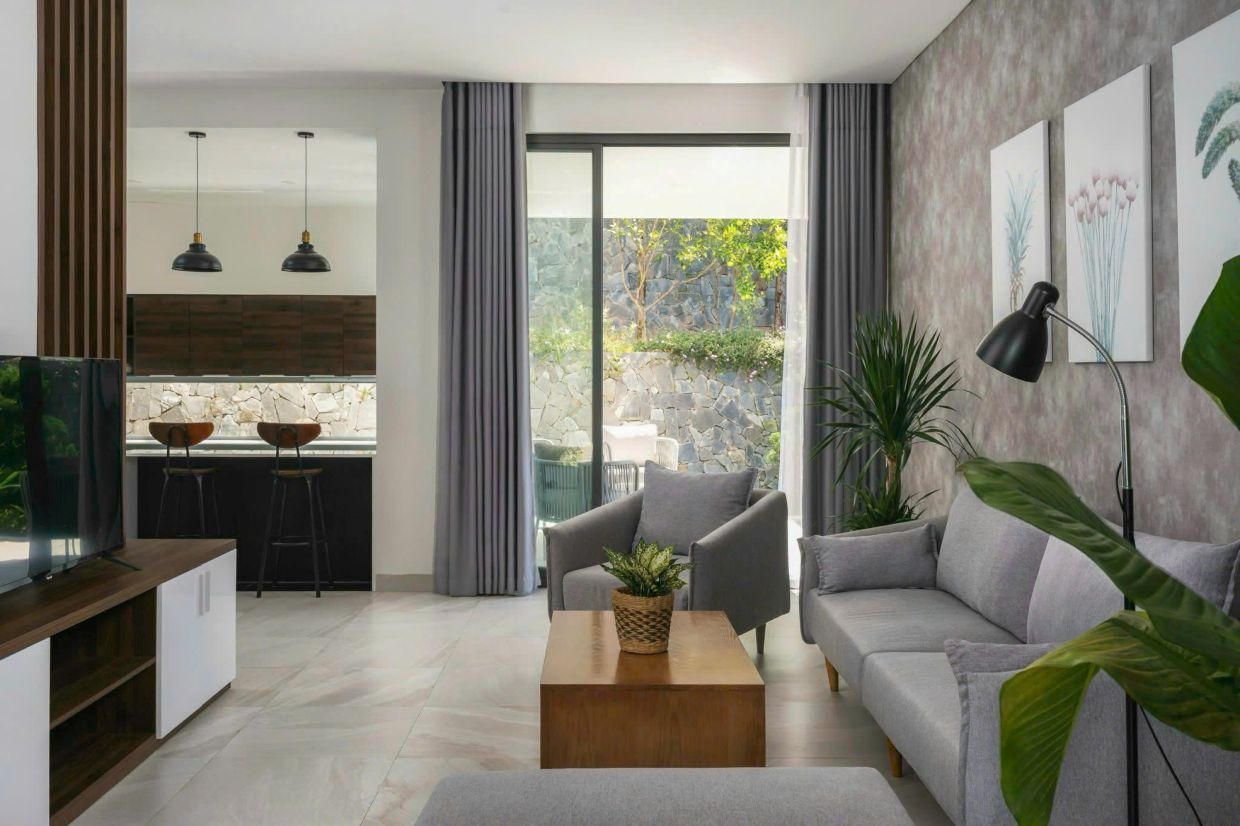 Villa Odwin Đà Lạt 53 – Khu vực phòng khách