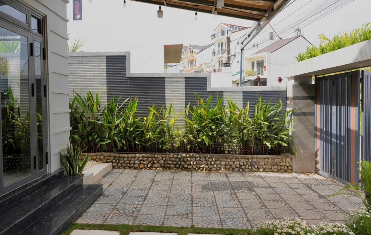 Villa Odwin Đà Lạt 55 – Khu vực sân vườn