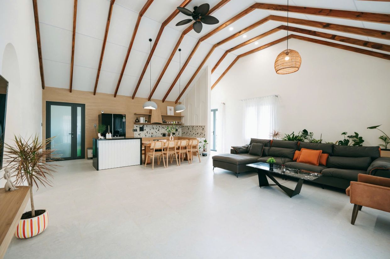 Villa Odwin Đà Lạt 64 - Khu vực phòng khách