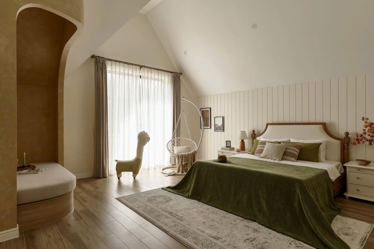 Villa Odwin Đà Lạt 67 – Khu vực phòng ngủ