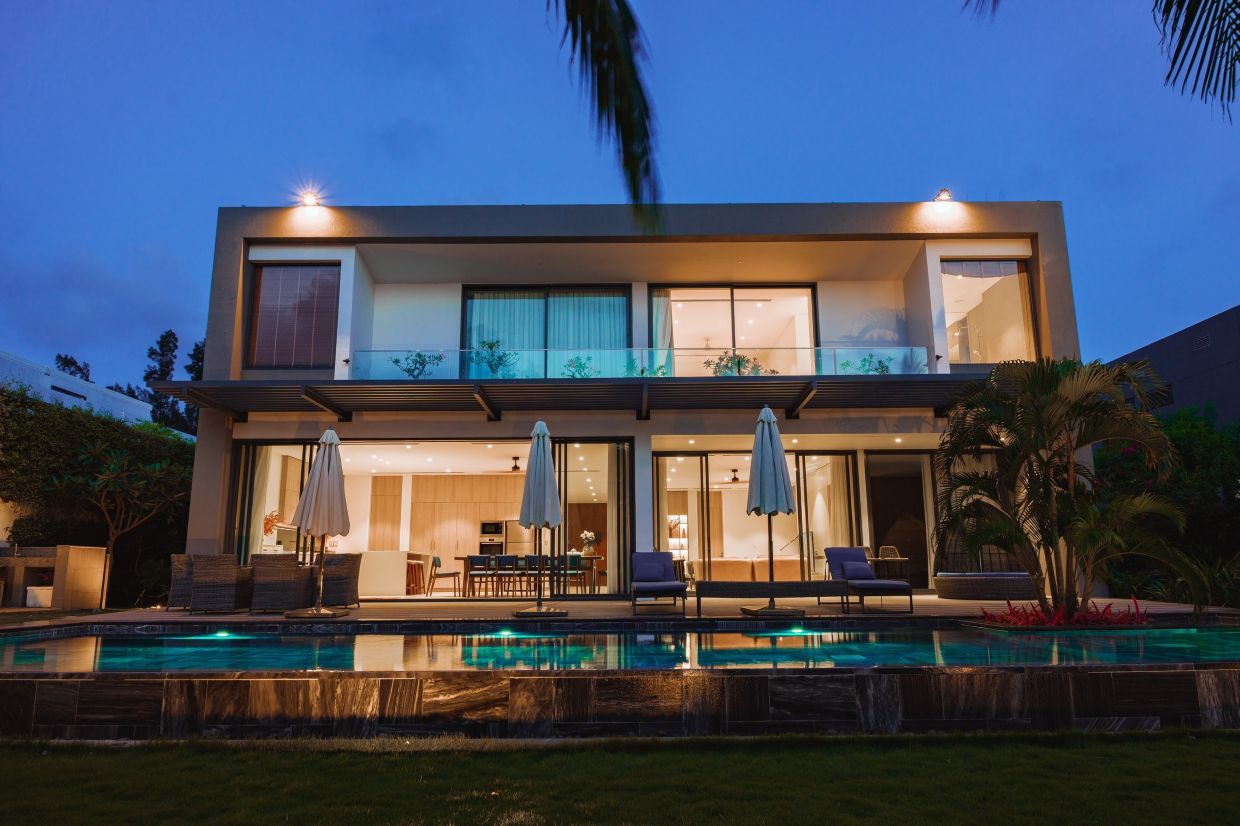 Villa Odwin Hồ Tràm 01 - Khu vực hồ bơi