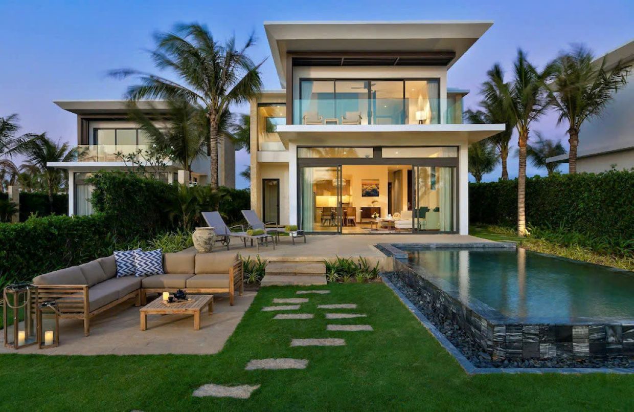 Villa Odwin Hồ Tràm 11 - Khu vực hồ bơi