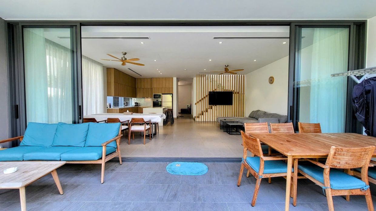 Villa Odwin Hồ Tràm 14 - Khu vực phòng khách