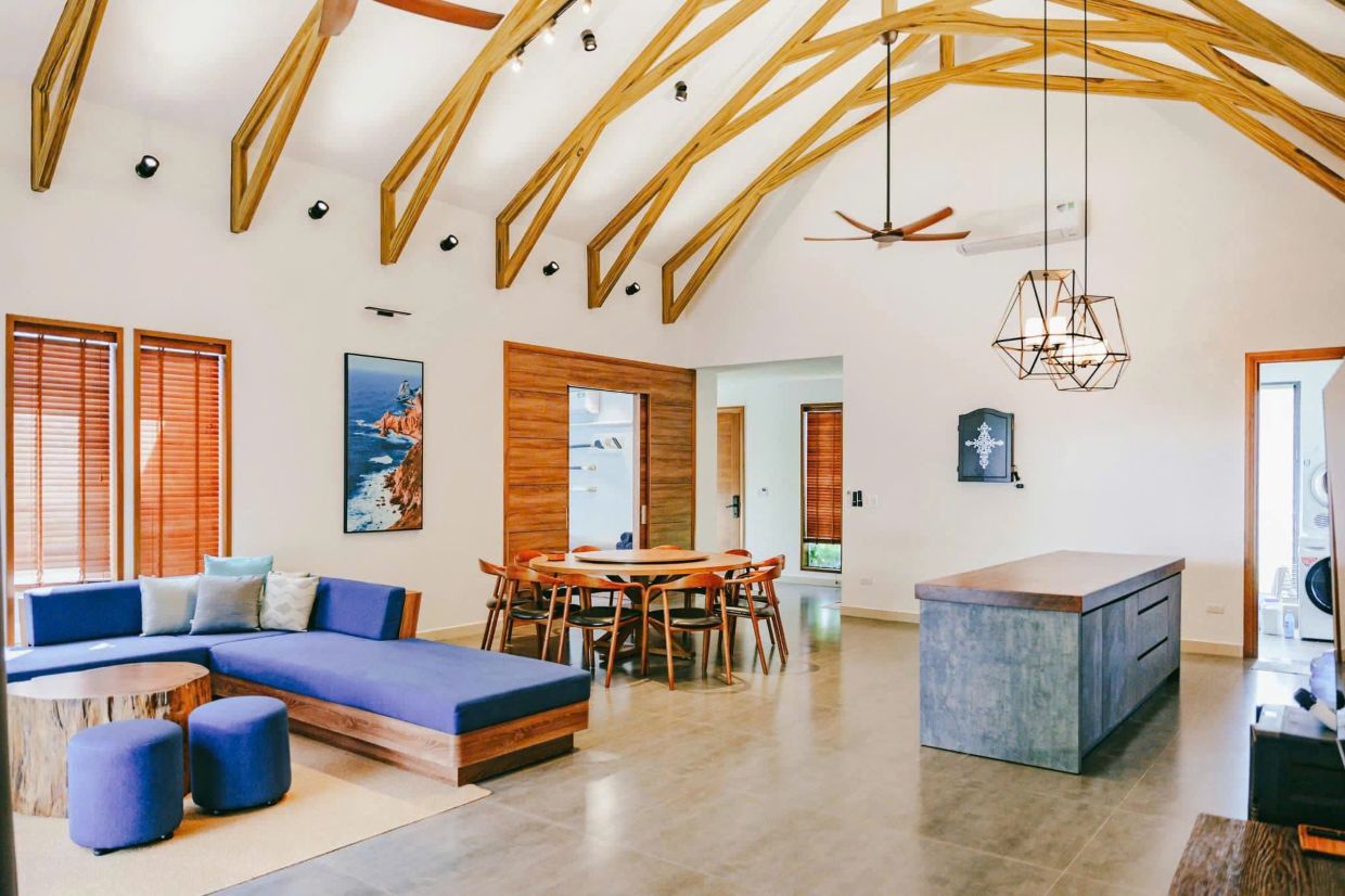 Villa Odwin Hồ Tràm 18 - Khu vực phòng khách