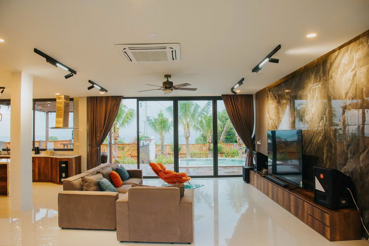 Villa Odwin Sun 01 – Khu vực phòng khách