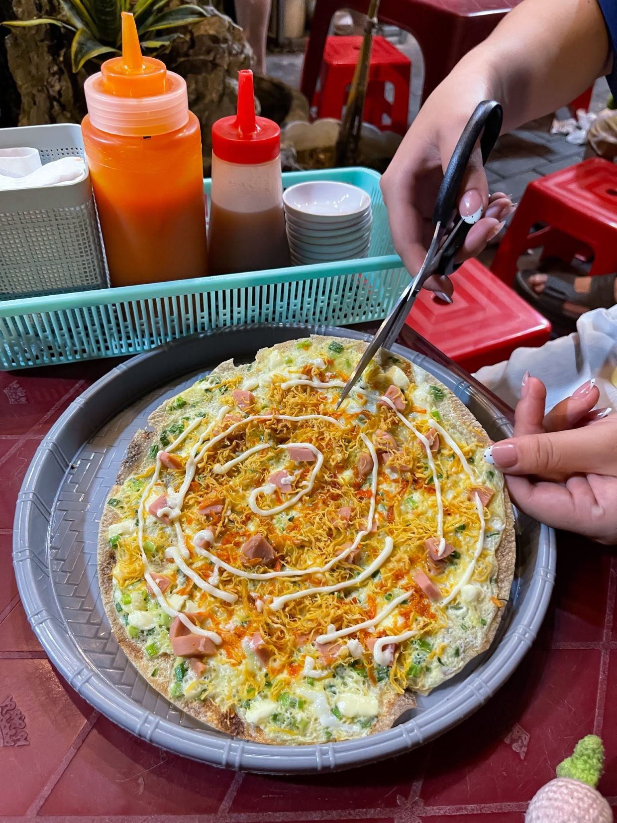 Bánh tráng nướng