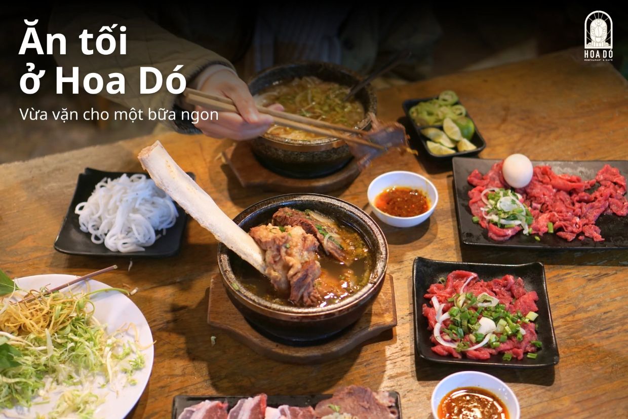 Bún Bò Thố Đá Hoa Dó