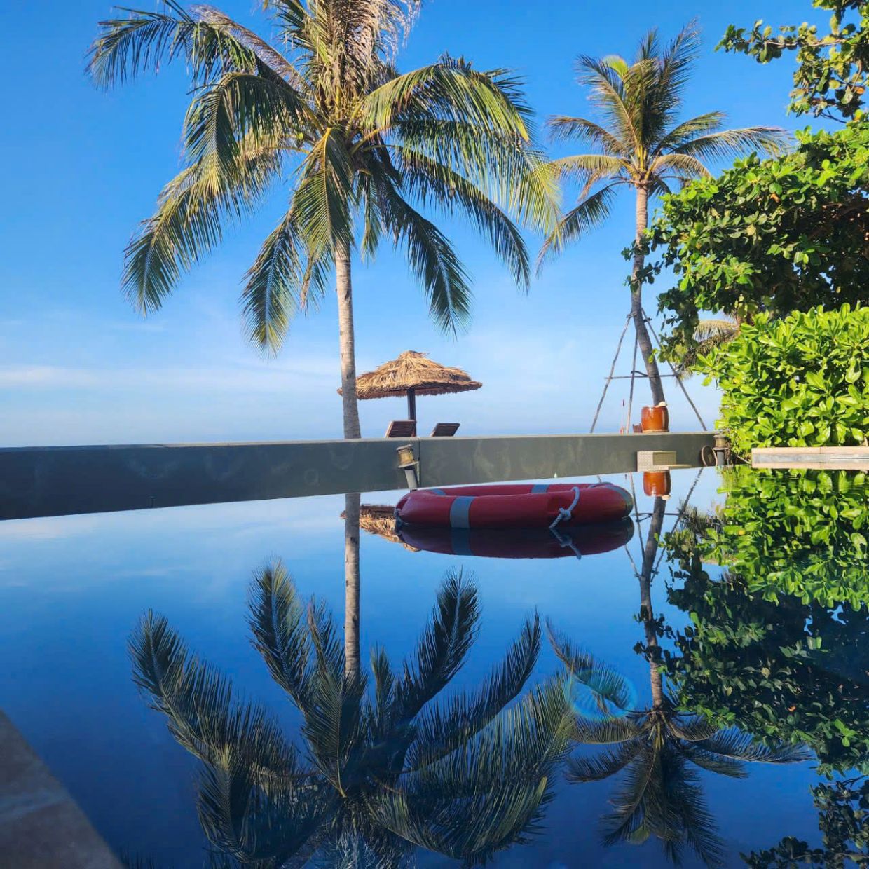 Villa Odwin Hồ Tràm 17 - Khu vực hồ bơi